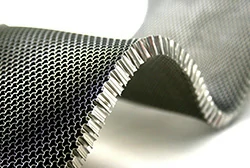 flexible honeycomb core for complex curved surfaces