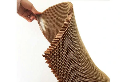 curved and formed honeycomb core for shaped structures