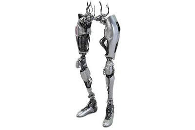 humanoid robot leg aluminum structure