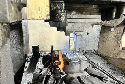aluminum robot joint forging process
