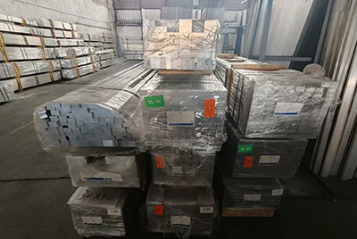 Packaged aluminum materials for humanoid robot applications