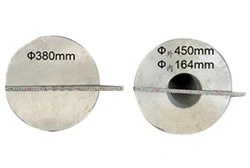ODS aluminum alloy solid and hollow section billets