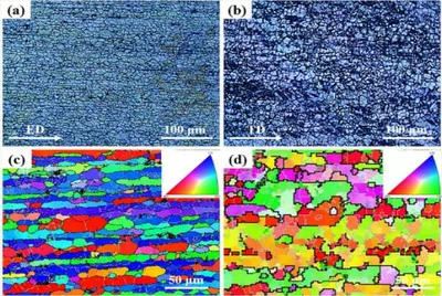 ODS aluminum-lithium alloy microstructure