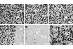 Cast ceramic aluminum matrix composites