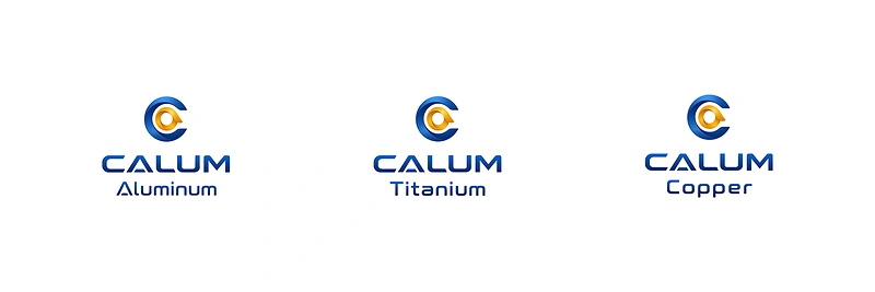 Marcas CALUM de Alumínio, Titânio e Cobre