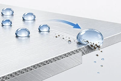 Anti-fouling Self-cleaning Anodized Aluminum