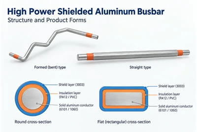 Shielded Aluminum Busbar