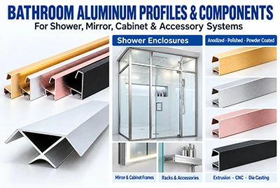 Bathroom Aluminum Profiles & Components