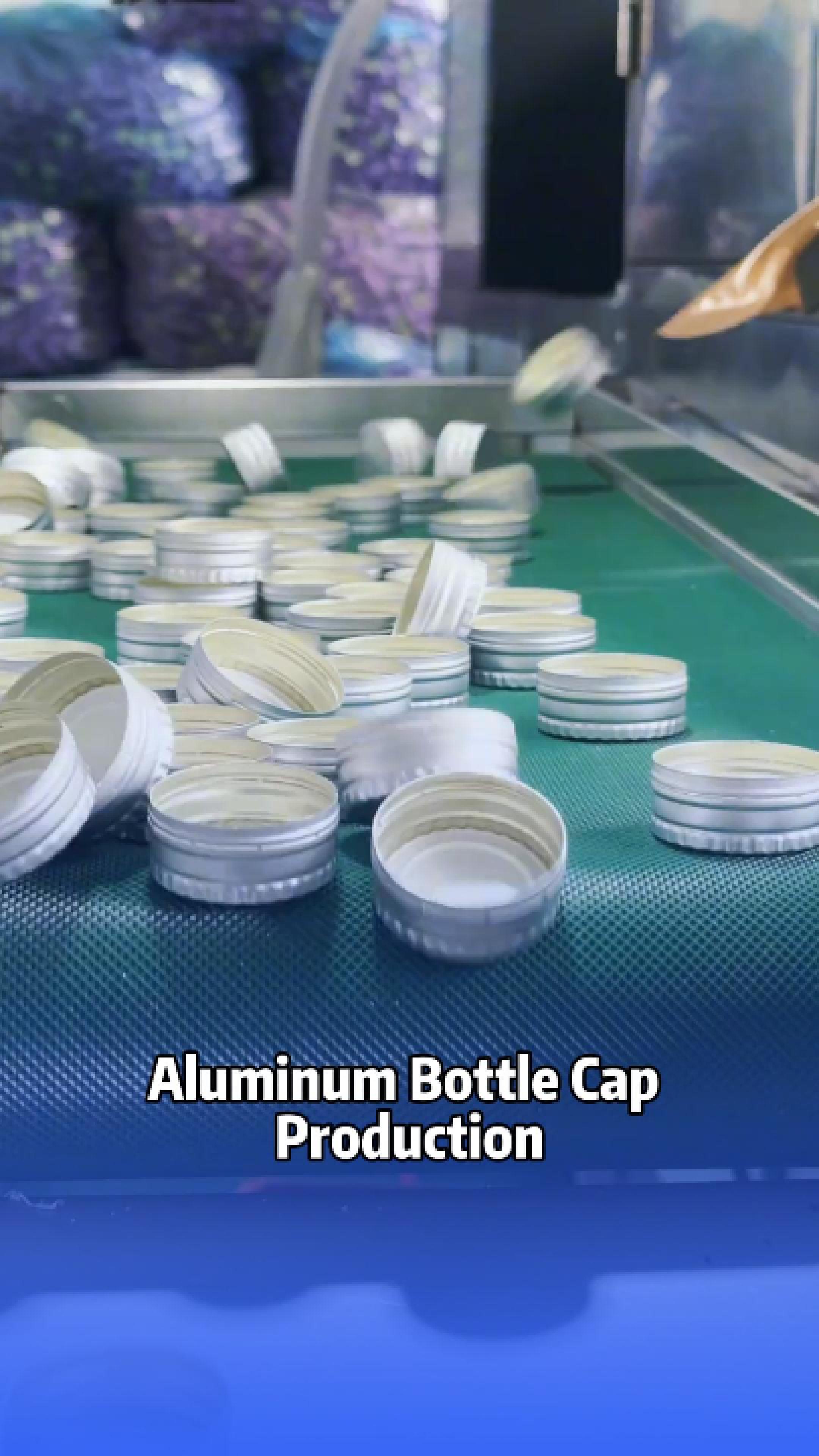 Aluminum bottle caps