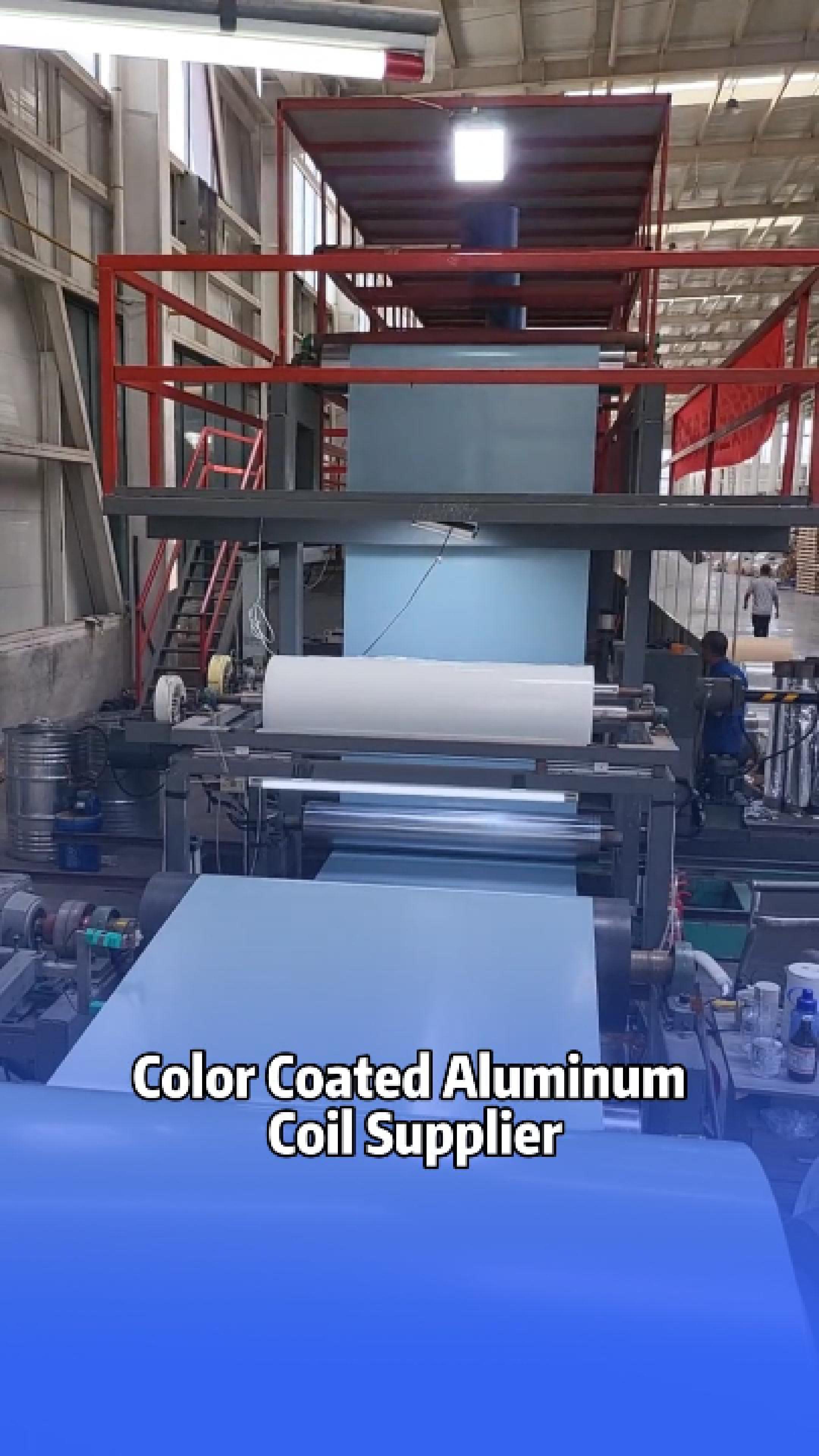 Color Coated Aluminum Coil Supplier