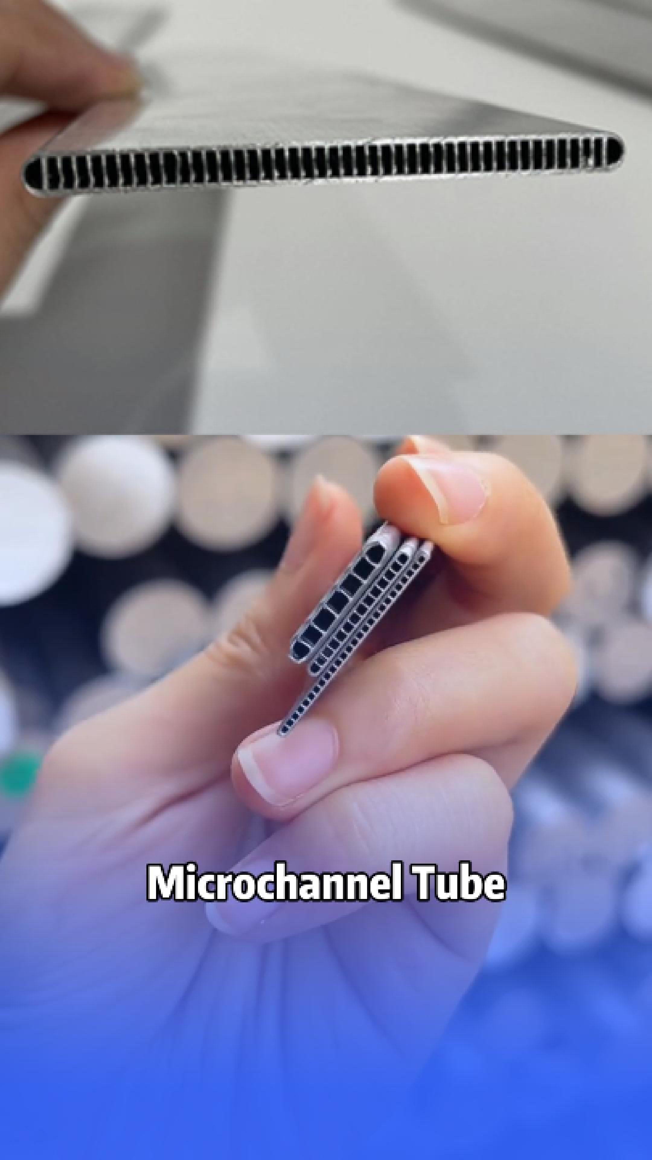 Aluminum microchannel tubes for heat exchanger systems