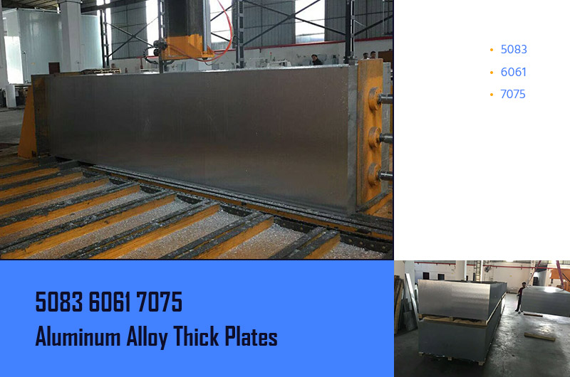 5083 6061 7075 Aluminum Alloy Thick Plates