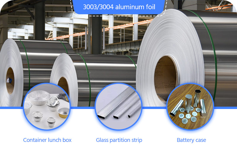 3003 3004 Aluminum foil