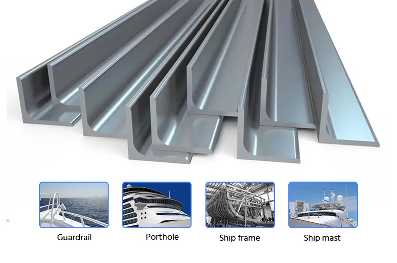 Perfiles de aluminio marino para construcción naval