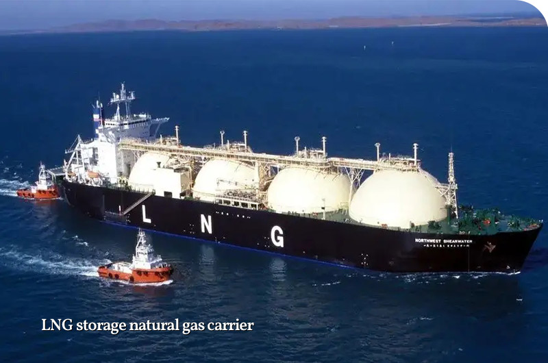 Aplicación de material de aleación de aluminio en buques de carga de GNL (gas natural licuado)