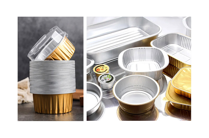 Coated aluminum foil for containers