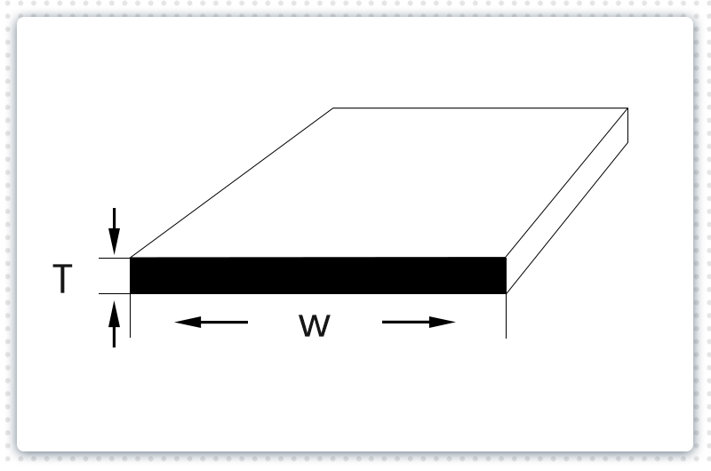 Barra colectora plana de aluminio