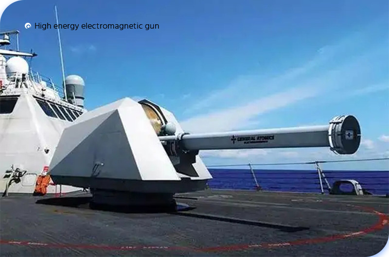 High energy electromagnetic gun