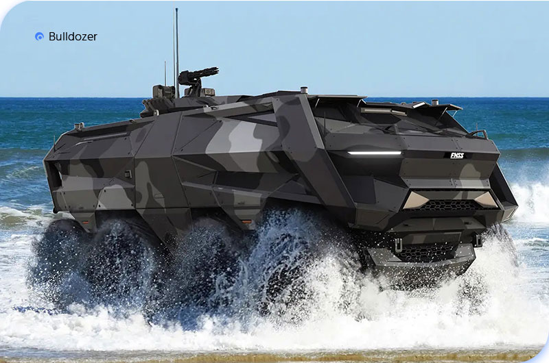 Amphibious Vehicle and Navy LVH