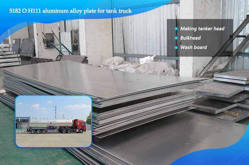 Application of 5182 O/H111 aluminum plates