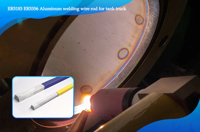 Aluminum welding wire rod for tank truck