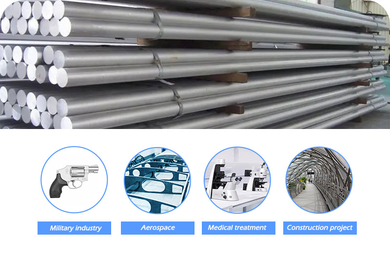 7075 T652 forged aluminum alloy rod