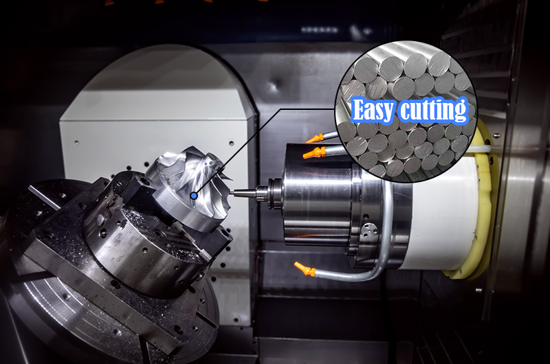 easy cutting 2011 aluminum bar