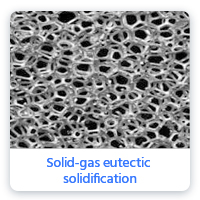 Solidificação eutética de gás sólido