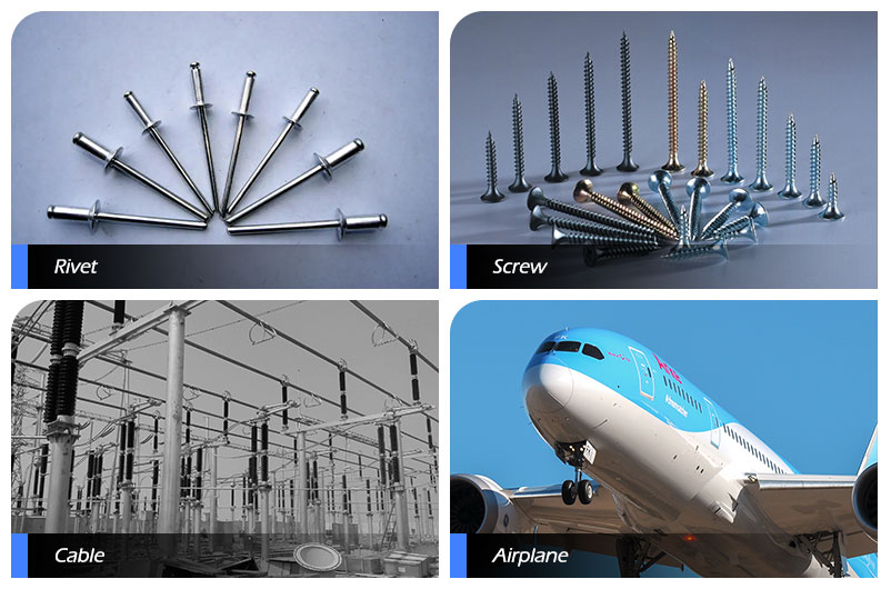 application of aluminum conductor wire rod