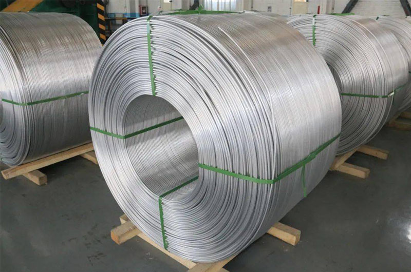High conductivity and heat-resistant aluminum alloy wire rod
