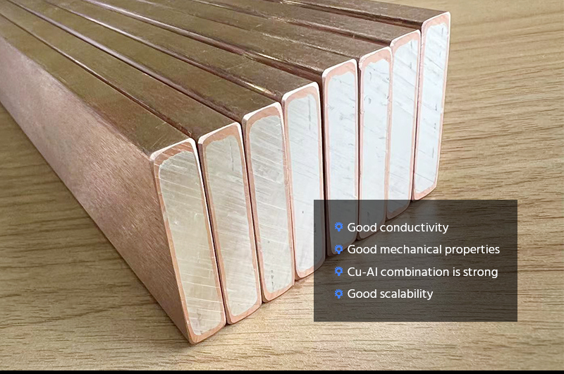 advantage of copper clad aluminum bus bar