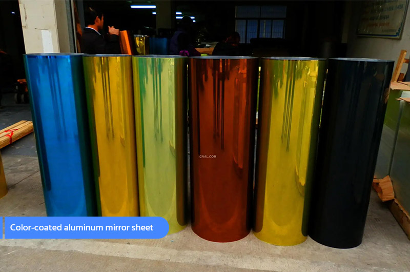 color-coated aluminum mirror sheet