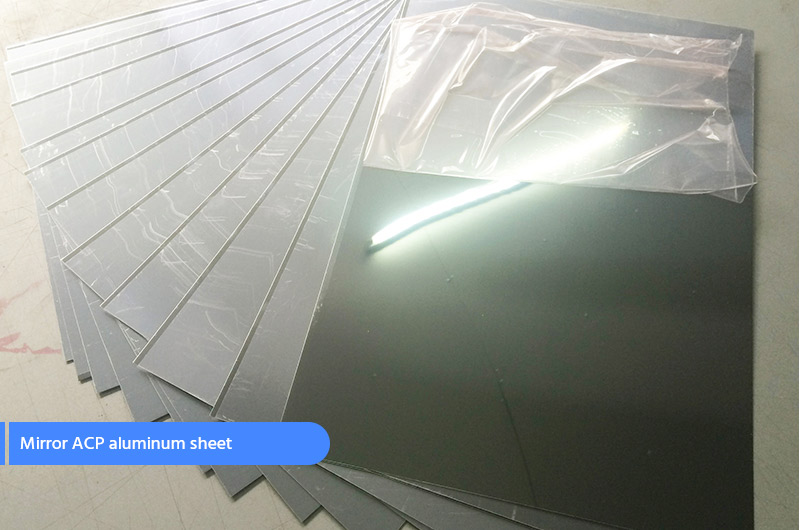 Mirror ACP aluminum sheet