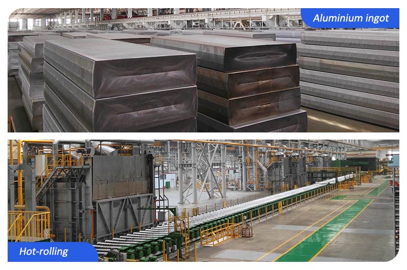 production process of 7050 aerospace grade aluminum plate sheet
