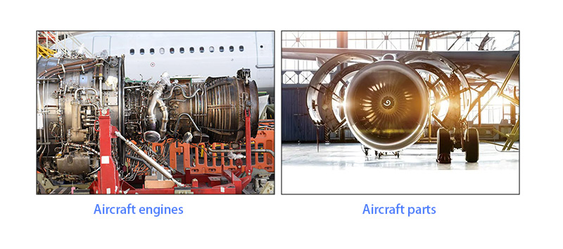 Aplicación de la barra de aluminio aeroespacial 2017A T6.