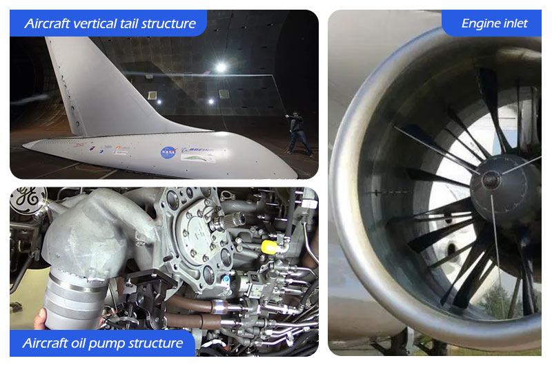 aplicación de barra de aluminio aeroespacial 7014