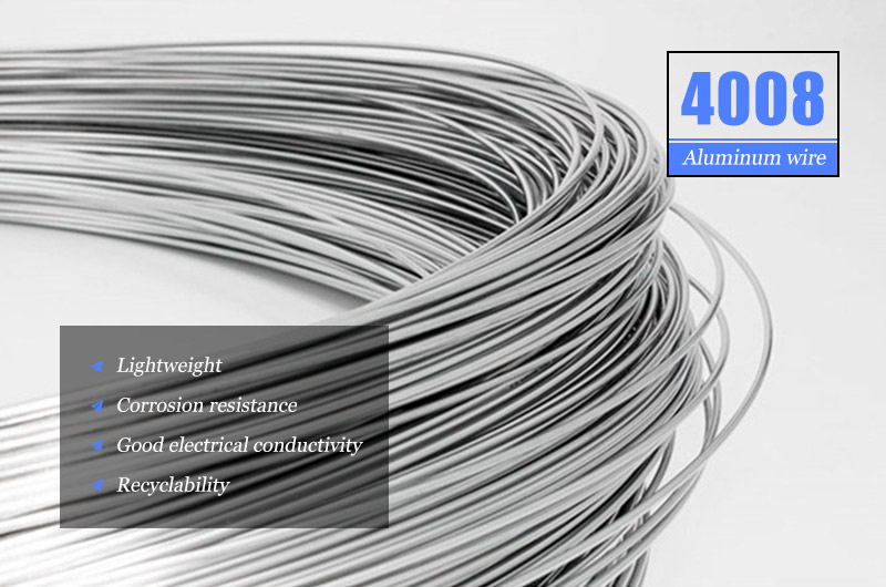 ventajas del alambre de aluminio aeroespacial 4008