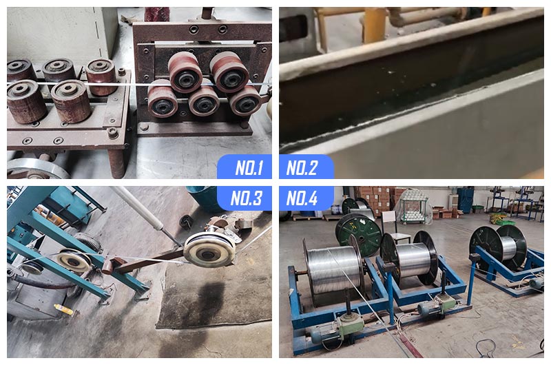 proceso de producción de alambre de aluminio aeroespacial 2117