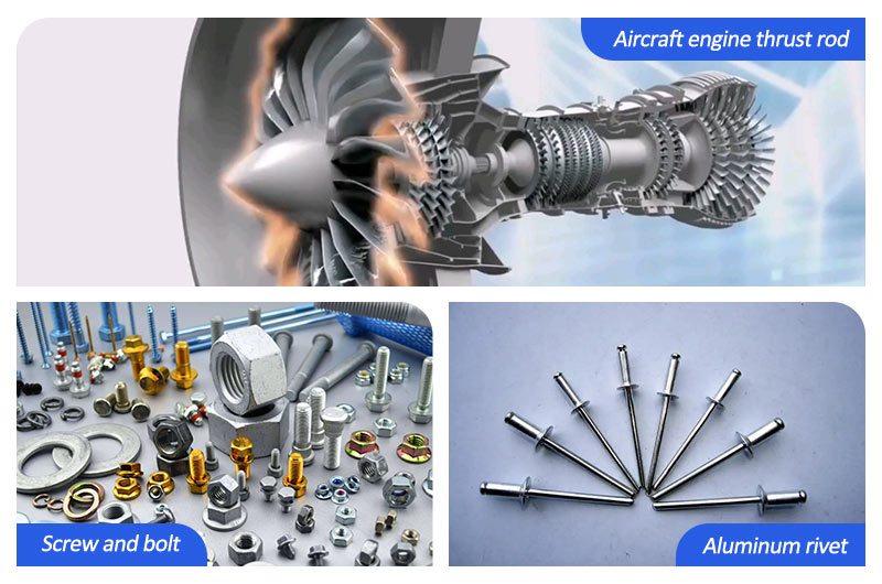 aplicación de alambre de aluminio aeroespacial 6053