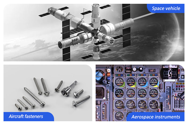 aplicação do fio de alumínio aeroespacial 6056