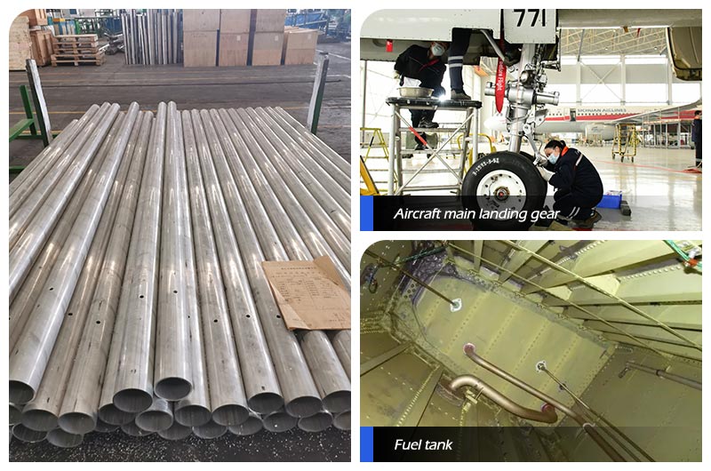 Aplicación de tubería forjada de aluminio para aviación 2014