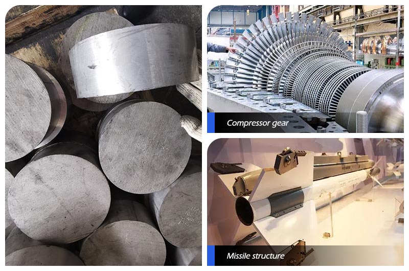 Aplicación de disco de forja de aluminio para aviación 2219