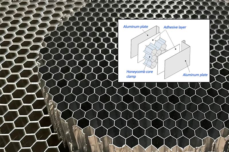 5052 aluminum Honeycomb slice