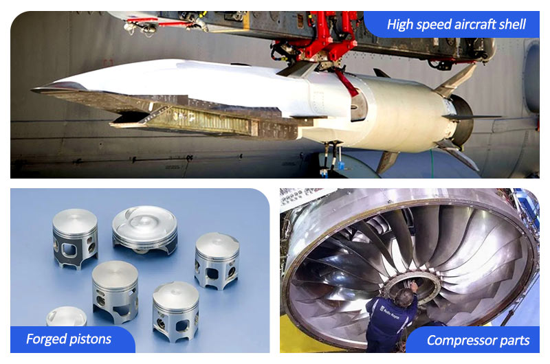 aplicación de forja de aluminio aeroespacial 4032