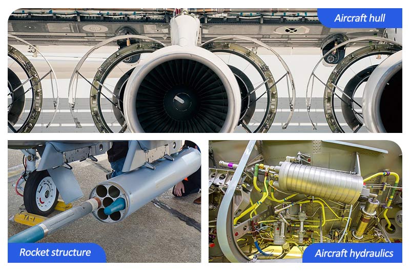 Application of 7014 aviation aluminum forgings