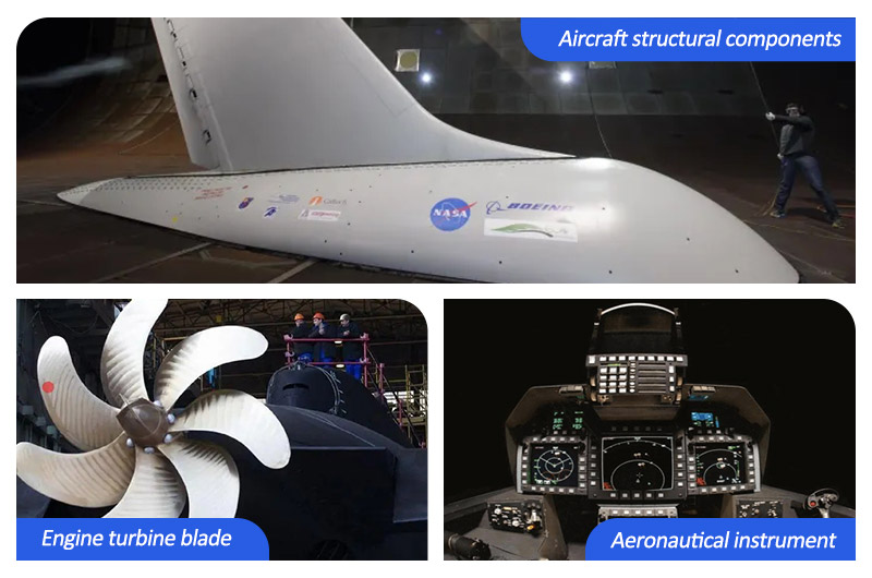 aplicación de forja de aluminio aeroespacial 7079