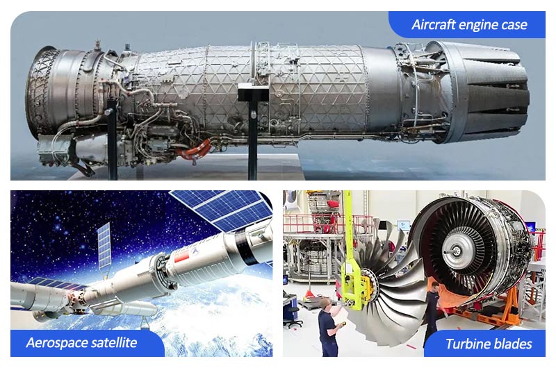 aplicación de forja de aluminio aeroespacial 2B50