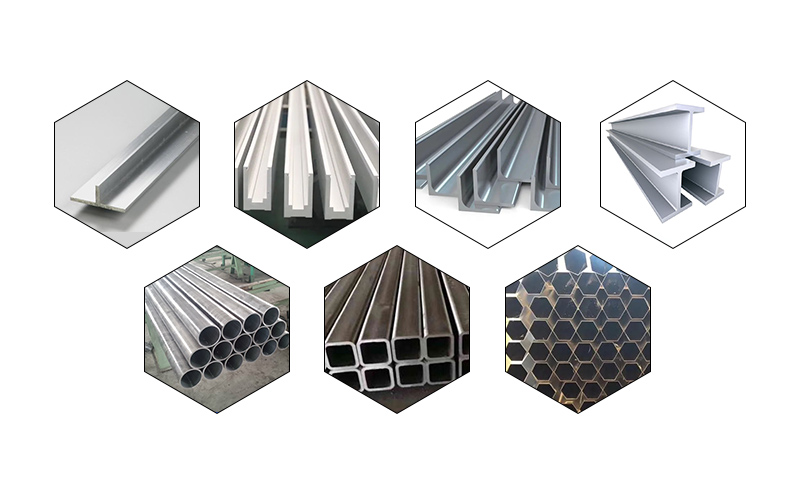 shapes of 5A03 aerospace aluminum profile