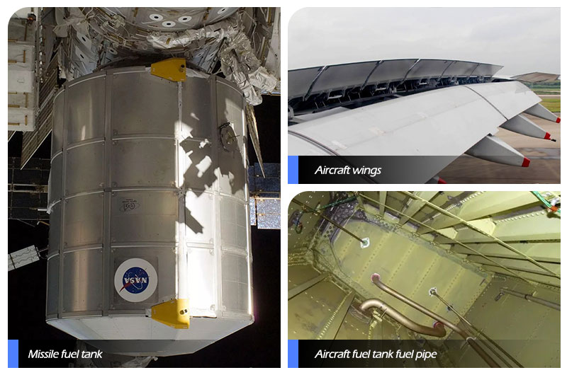 aplicación de placa de aluminio aeroespacial 5083