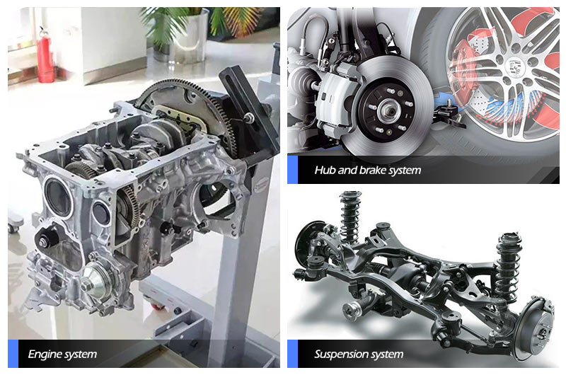 application of 2017 automotive aluminum profile